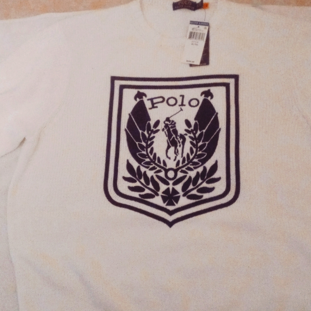 Ralph lauren crest sweater